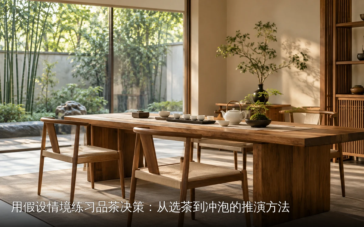 用假设情境练习品茶决策：从选茶到冲泡的推演方法
