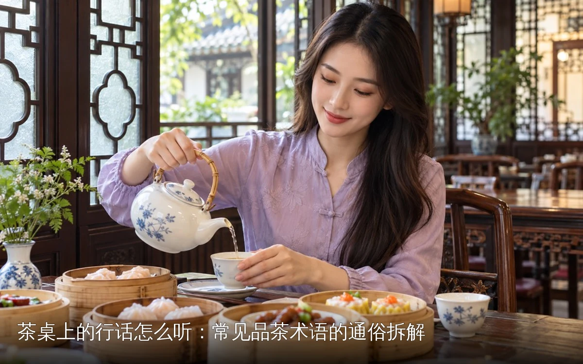 茶桌上的行话怎么听：常见品茶术语的通俗拆解